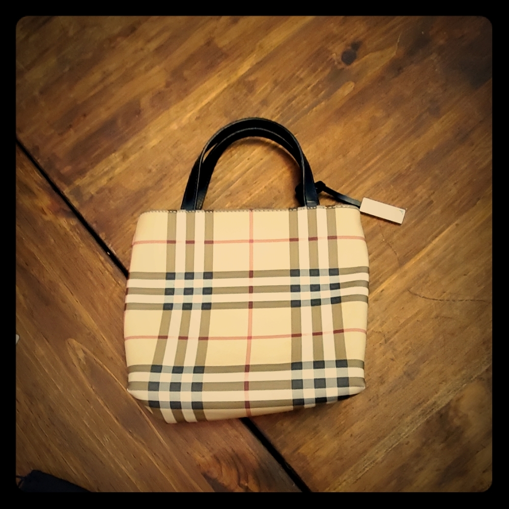 Burberry mini tote bag